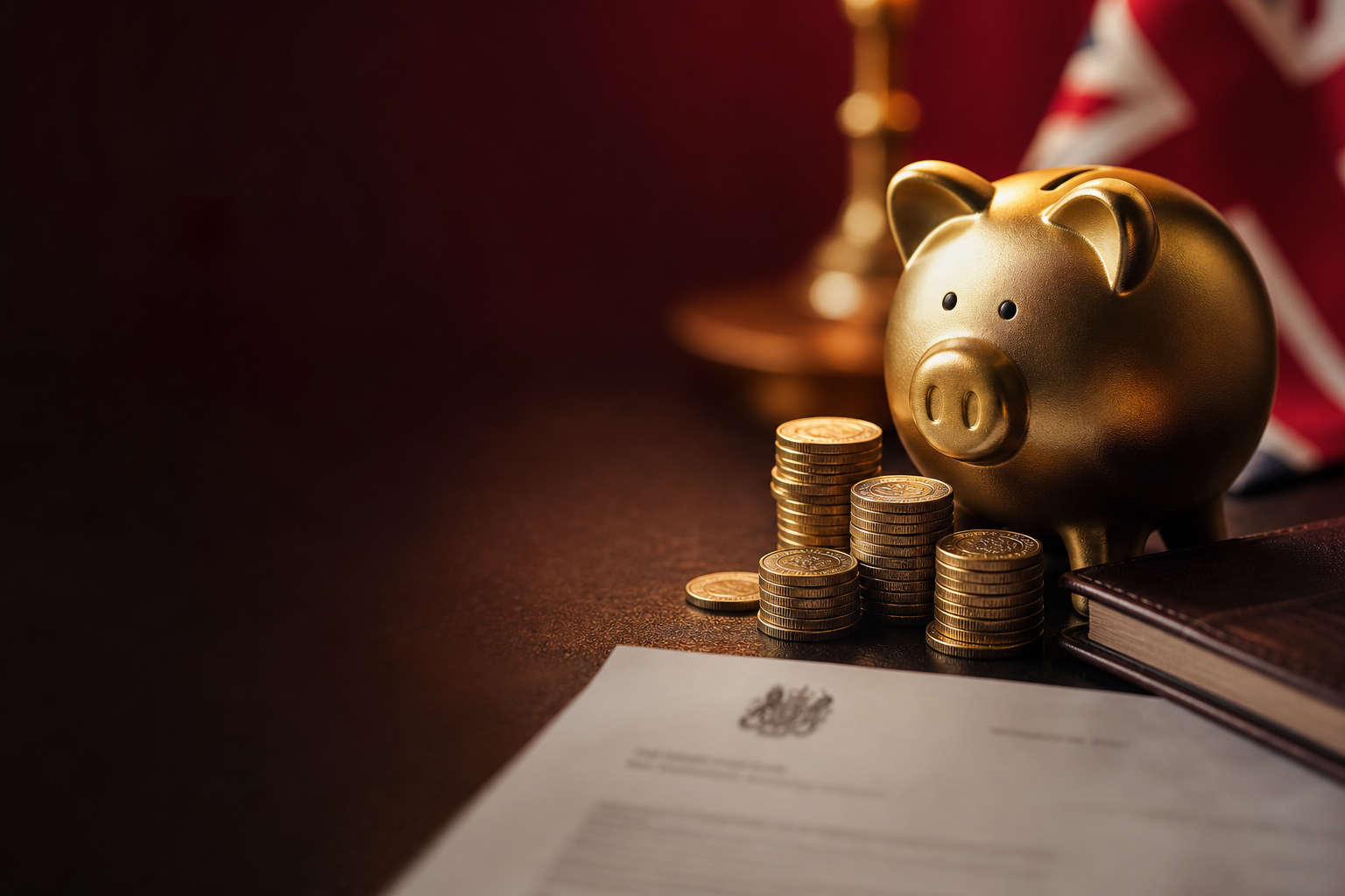 英国养老金与退休规划意象